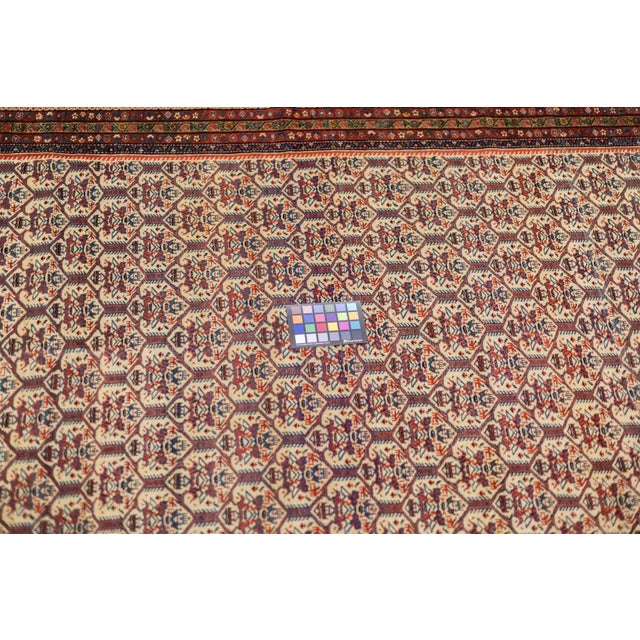 Late 18th Century Antique Persian Farahan Rug 4'4'' x 6'6'' For Sale - Image 4 of 12