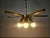 Mid-Century Brass Chandelier, 1970s For Sale - Image 11 of 17