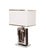 Table Lamp in Acrylic Glass, Chrome and Brass by Romeo Rega, Italy, 1970s For Sale - Image 11 of 18