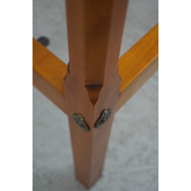 Eldred Wheeler Queen Size Tiger Maple Bed For Sale - Image 15 of 16