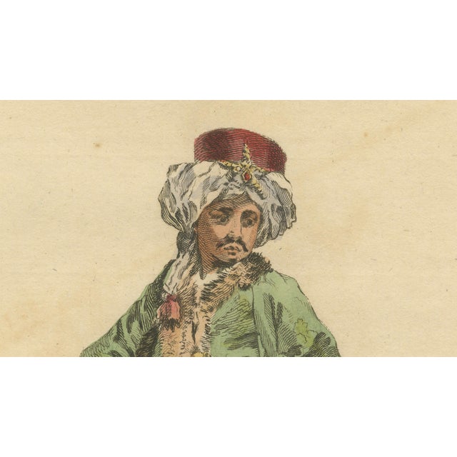 European School Artist, Habit of a Bashaw of Egypt, 1749, Engraving For Sale - Image 7 of 9