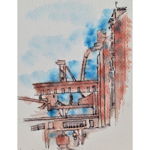 This artwork "Peggy's Cove, Nova Scotia Scenery" c.1950 is a watercolor on paper by Finns/Canadian artist William Edward...