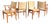 Danish Teak D-Scan Dining Chairs For Sale