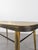 Vintage Coffee Table in Brass and Glass, Italy, 1950s For Sale - Image 9 of 11