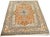 Red Vintage 5' X 6' Decorative Persian Tabriz Area Rug For Sale - Image 8 of 10