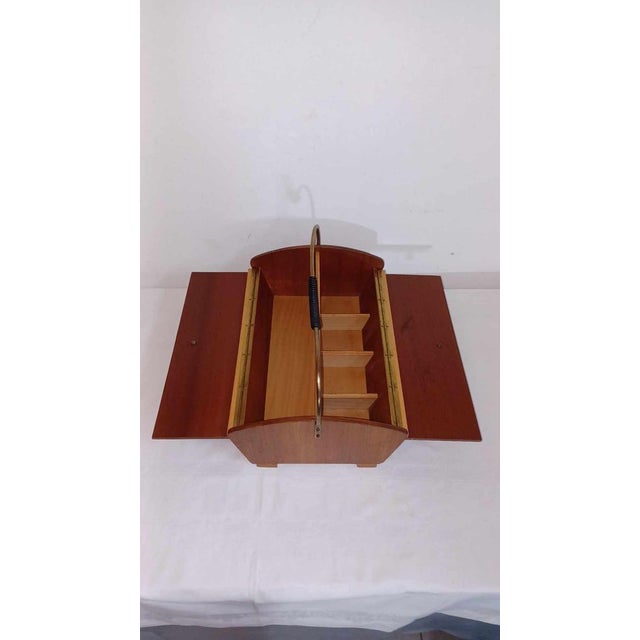 Sewing Box, 1970s For Sale - Image 10 of 15
