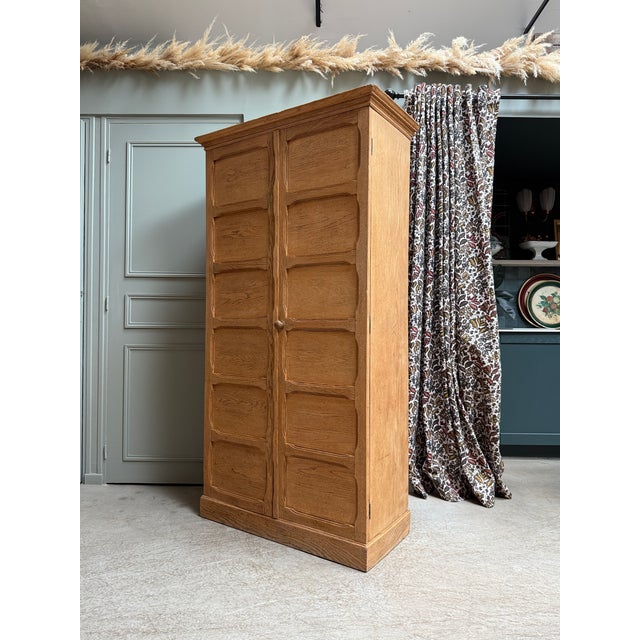 Oak Notary's Cabinet, 1940s For Sale - Image 3 of 12