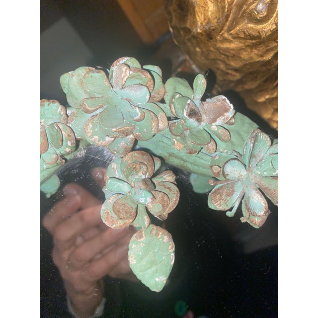 Vintage Wood Mirror, 1980s For Sale - Image 17 of 18