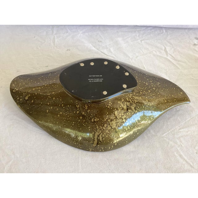 Mid-Century Decorative Splatter-Painted Bowl For Sale - Image 4 of 5