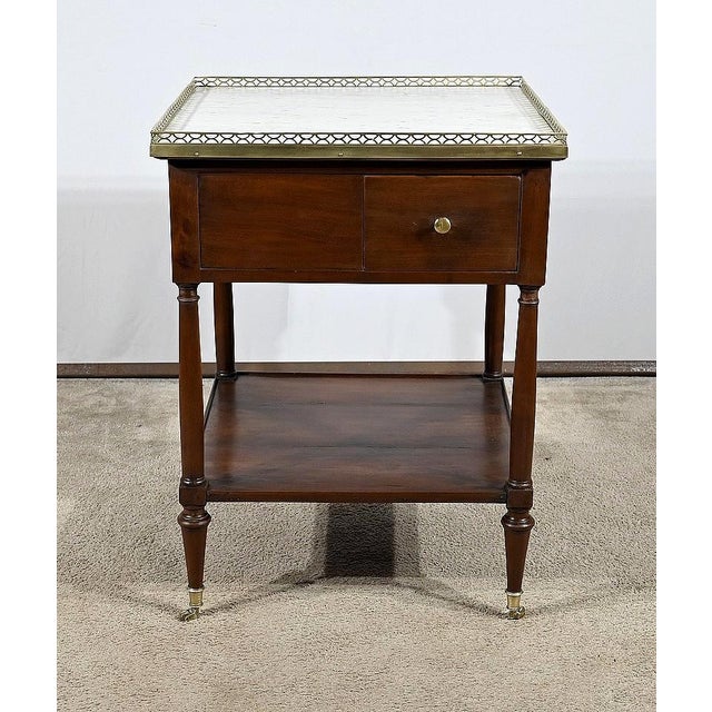 Louis XVI Mahogany Lounge Tables, Set of 2 For Sale - Image 9 of 18