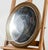 Antique Oval Golden Frame with Mirror, Italy, 1890s For Sale - Image 3 of 6