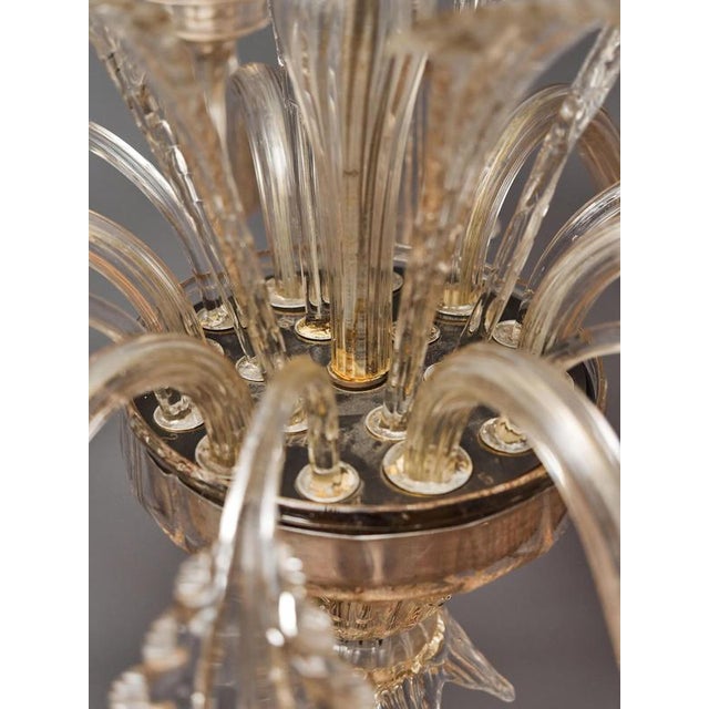 Venetian 2-Tier Chandelier with 9 Bulbs For Sale - Image 10 of 14