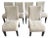 Wittmann Hand-Stitched European Designed Ultra-Suede Dining Room Chairs Set of 6 For Sale