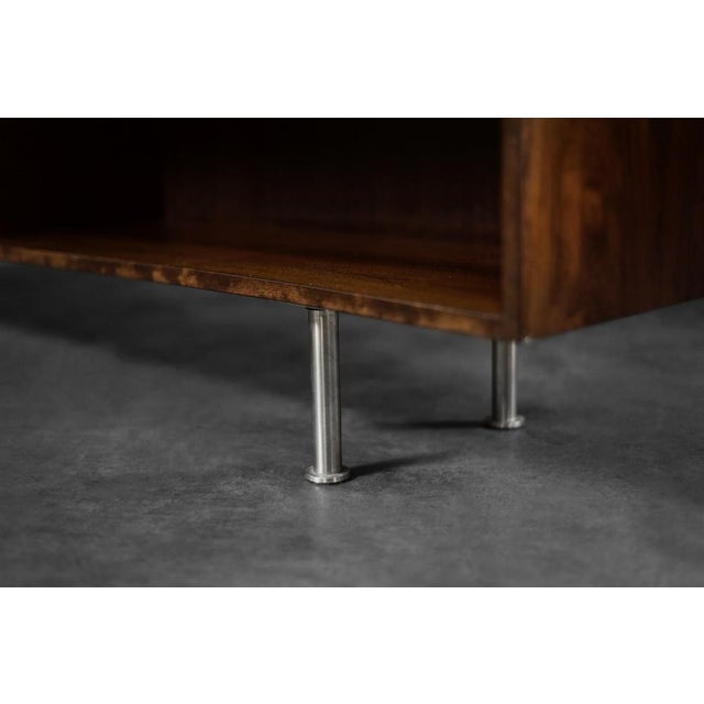 Mid-Century Scandinavian Modern Rosewood Highboard with Bar by Æ. Jensen & T. Mølholm for Herning, 1960s For Sale - Image 6 of 18