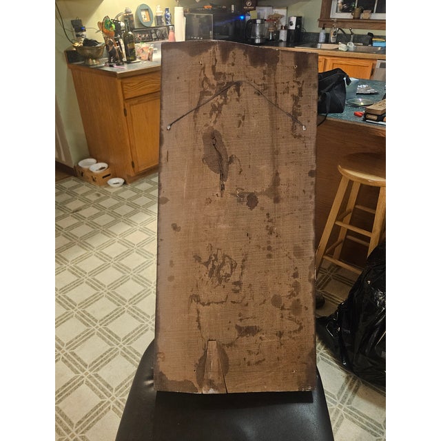 Wood 1960s Monumental Hand-Carved Ganesha Temple Panel in High Relief, Sculptural Wall Statement For Sale - Image 7 of 15