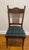 Early 1900's Oak Pressed Back Spindle Chairs - Set of 8 For Sale - Image 4 of 5