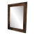Vintage Late 20th Century Large Gold Beveled Floor Mirror For Sale