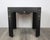 vintage hand painted gold chinoiseries square side table. 28” * 28" * 25