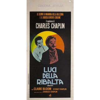 Limelight R1960s Italian Locandina Film Poster For Sale