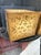 Wood Vintage Mid-Century Italian Florentine Style 16” Square Wooden Hanging File Boxes With Velveteen Interiors - A Pair For Sale - Image 7 of 10