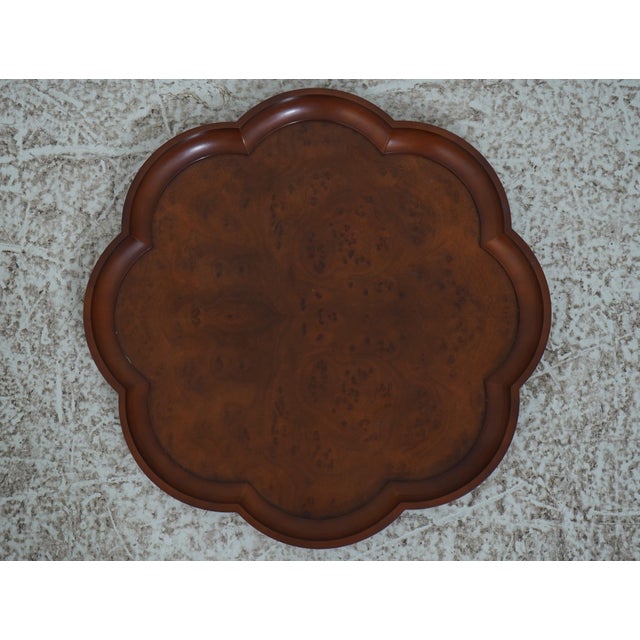 Age: Approx: 20 Years Old Details: High Quality Construction 18 C. Design Clover Leaf Design Scalloped Edges Offered @...