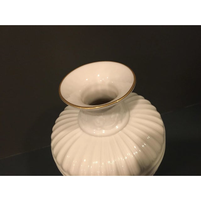 1980s Vintage Lenox China Athenian Collection Vase For Sale - Image 5 of 9