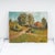 G. Righi, Serene Landscape, 1970s, Oil on Canvas For Sale - Image 6 of 6