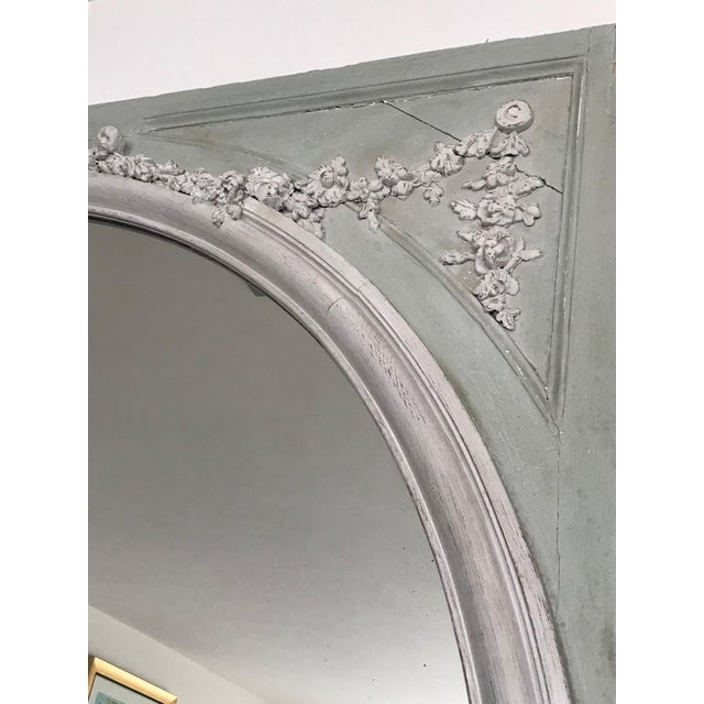 Vintage French Trumeau Mirror For Sale - Image 4 of 9