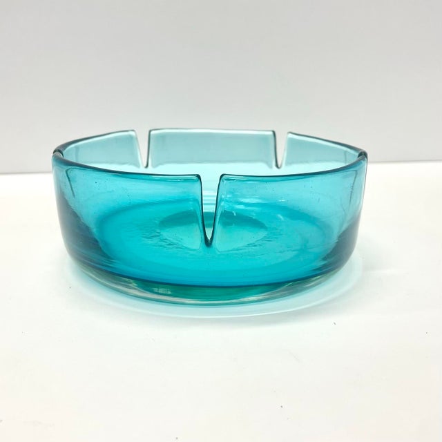 Mid-Century Modern Vintage Vide Poche in Submerged Glass, 1960s For Sale - Image 3 of 6