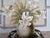 Vintage Ramon Textured Floral Still Life Painting Lilies Framed Canvas Art For Sale - Image 12 of 12