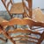1970s Four Tell City Rock Maple Ladderback Dining Chairs With Rush Seats For Sale - Image 5 of 5