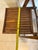 A Pair of Vintage Mid-Century Wooden Slatted Folding Chairs For Sale - Image 9 of 12