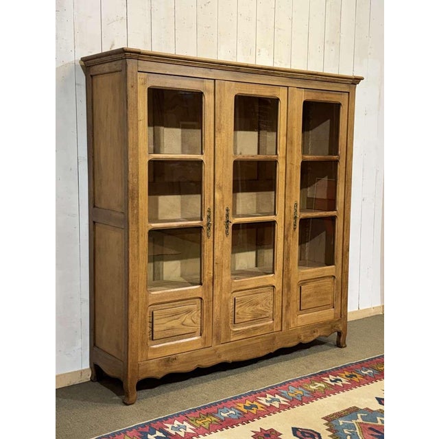 1950s School Library Bookcase in Chestnut Wood, 1950s For Sale - Image 5 of 16