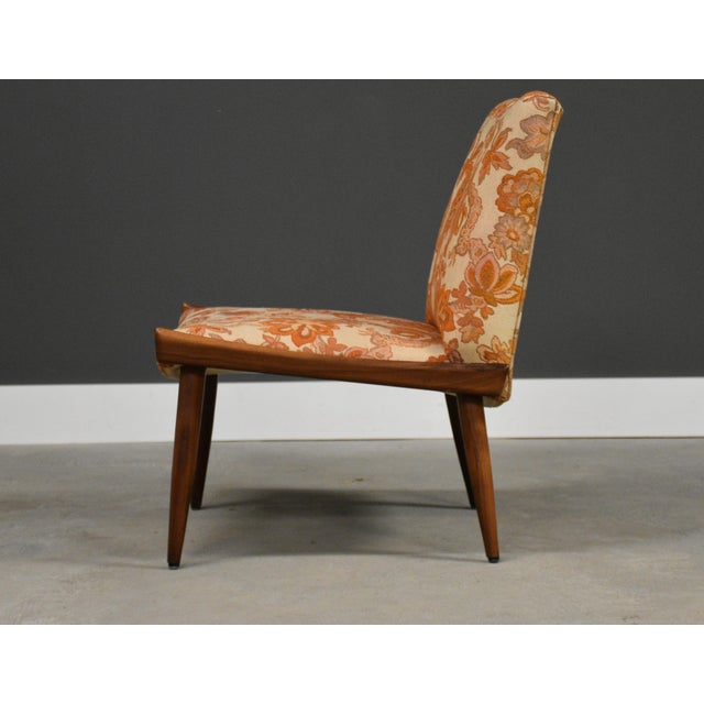 Kroehler Walnut Lounge Chair by Kroehler Furniture For Sale - Image 4 of 9