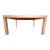 Milo Baughman for Coggin White Parson's Table. For Sale