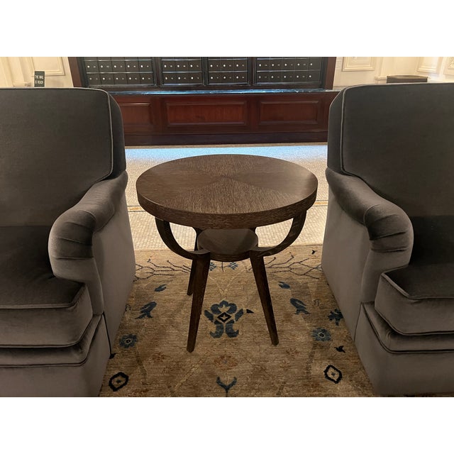 Contemporary Kravet James Side Table For Sale - Image 3 of 4