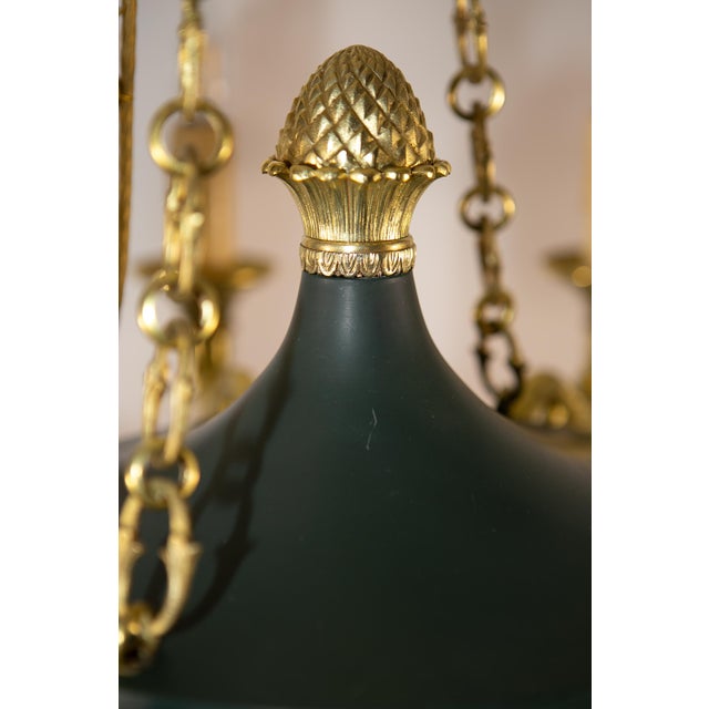 Empire Style Chandelier, France, 1930s For Sale - Image 10 of 14