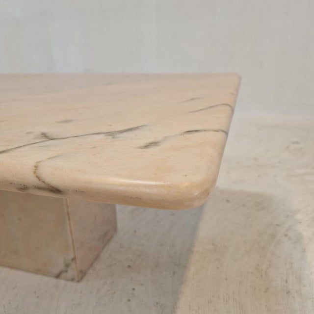 Italian Marble Coffee Table, 1980s For Sale - Image 15 of 18