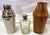 1930's German Travel Nesting Cocktail Shaker Set With Leather Case and Glass Insert For Sale In West Palm - Image 6 of 17