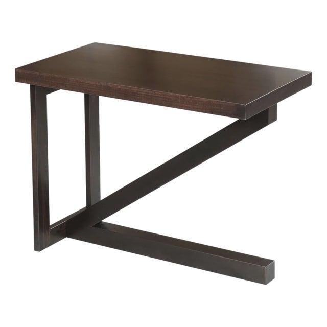 Oak Park Solid Wood End Table For Sale