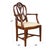 This fine quality set of 10 Tall Sweet Heart Chairs by Niagara Furniture consists of 2 arm chairs and eight side chairs....