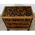 Modern English Painted Pine Chest of Drawers with Moth Decoupage For Sale - Image 3 of 12