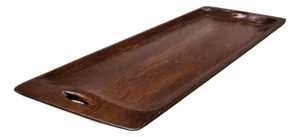 Brazilian Mid-Century Modern Tray in Rosewood, Jean Gillon, 1960s
