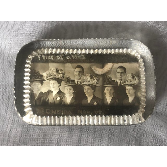 Antique Glass Photograph Paperweight For Sale - Image 13 of 13