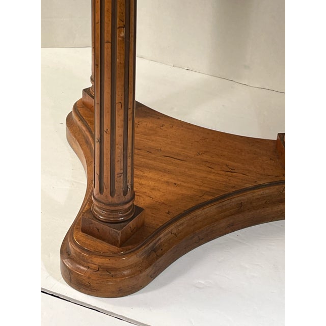 1960s Neo Classic Hexagon Side Table For Sale - Image 4 of 8