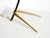 Large Mid-Century Modern Tripod Brass Table Lamp with Fabric Shade from Kalmar, 1950s For Sale - Image 17 of 18
