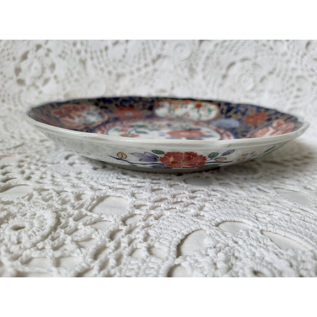 Traditional Imari Style Decorative Plate, Arita, Japan For Sale - Image 3 of 4