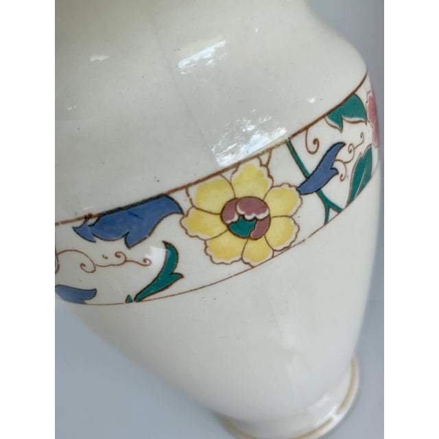 Vintage Johnson Brothers Pareek Chamonix Ceramic Pitcher For Sale - Image 10 of 12