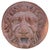 Round Terracotta Lion Mask, 1900s For Sale - Image 6 of 6
