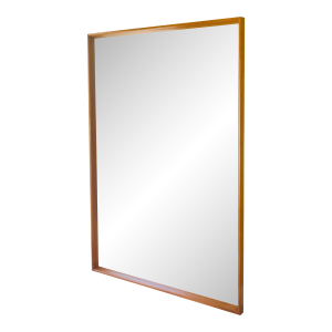 1960s Pristine Large Heywood-Wakefield Mirror in "Wheat" Finish